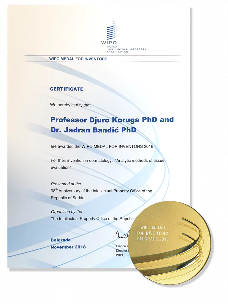 Gold Medal, International Association of Inventors